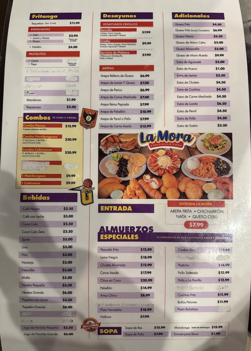 La Mora Restaurant Menu - Image 6